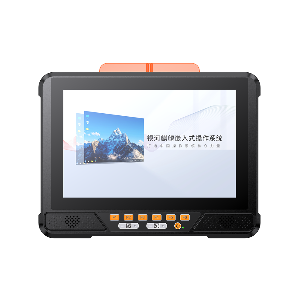 GVT-774W 10.1⼨国产化⻋载电脑 配备⻜腾E2000Q处理器